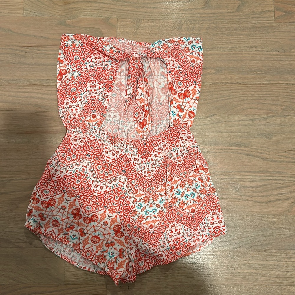 Timing Multi Colored Romper - Picture 3 of 3